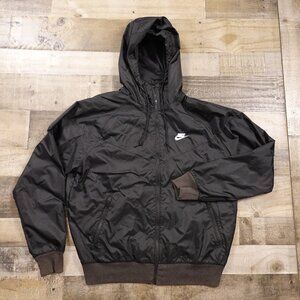 Nike Sportswear Windrunner Hooded Windbreaker Jacket Men’s Medium Black